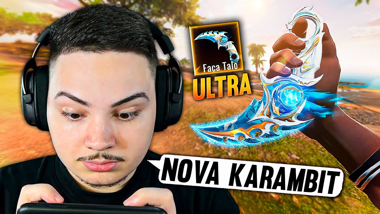 *NOVA KARAMBIT* ULTRA do BLOOD STRIKE 🔥 (Faca Talon - Santuário)