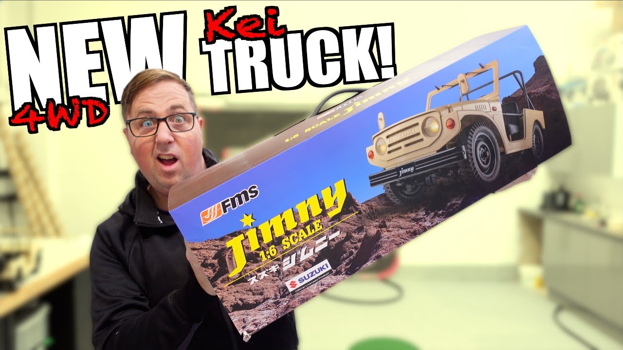 Crazy 1/6 Scale RC Suzuki Jimny LJ10  - FMS