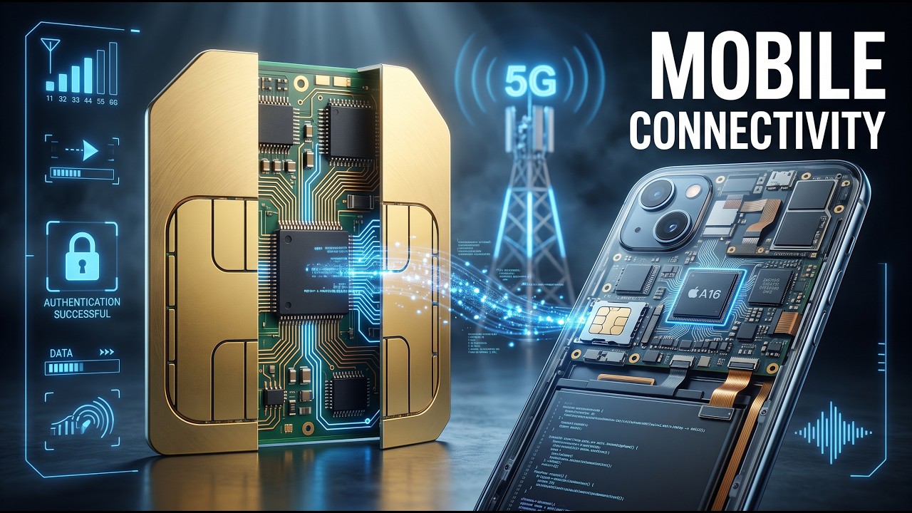 Anatomy of a SIM Card 📱||#SIMCard #AnatomyOfASIMCard #HowSIMWorks #eSIM