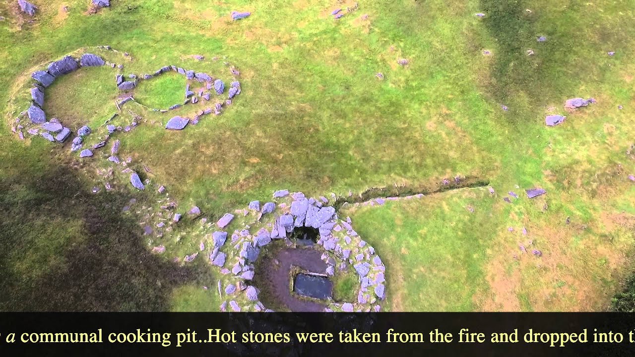Ireland 2015: Aerial video of the Dromberg Stone circle
