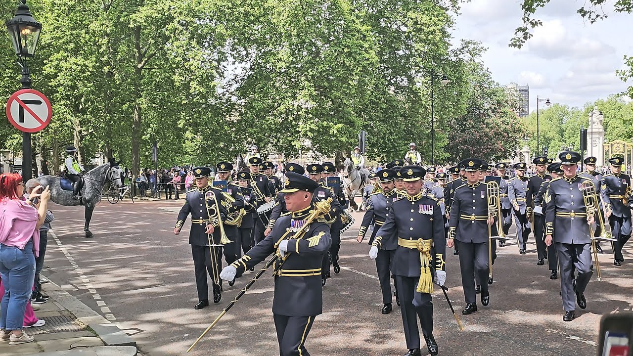 Changing The Guard Band of the Royal Air Force College