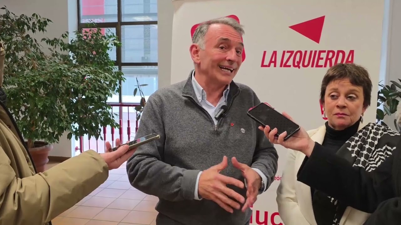 IU presenta las jornadas de la Interparlamentaria en #Valladolid