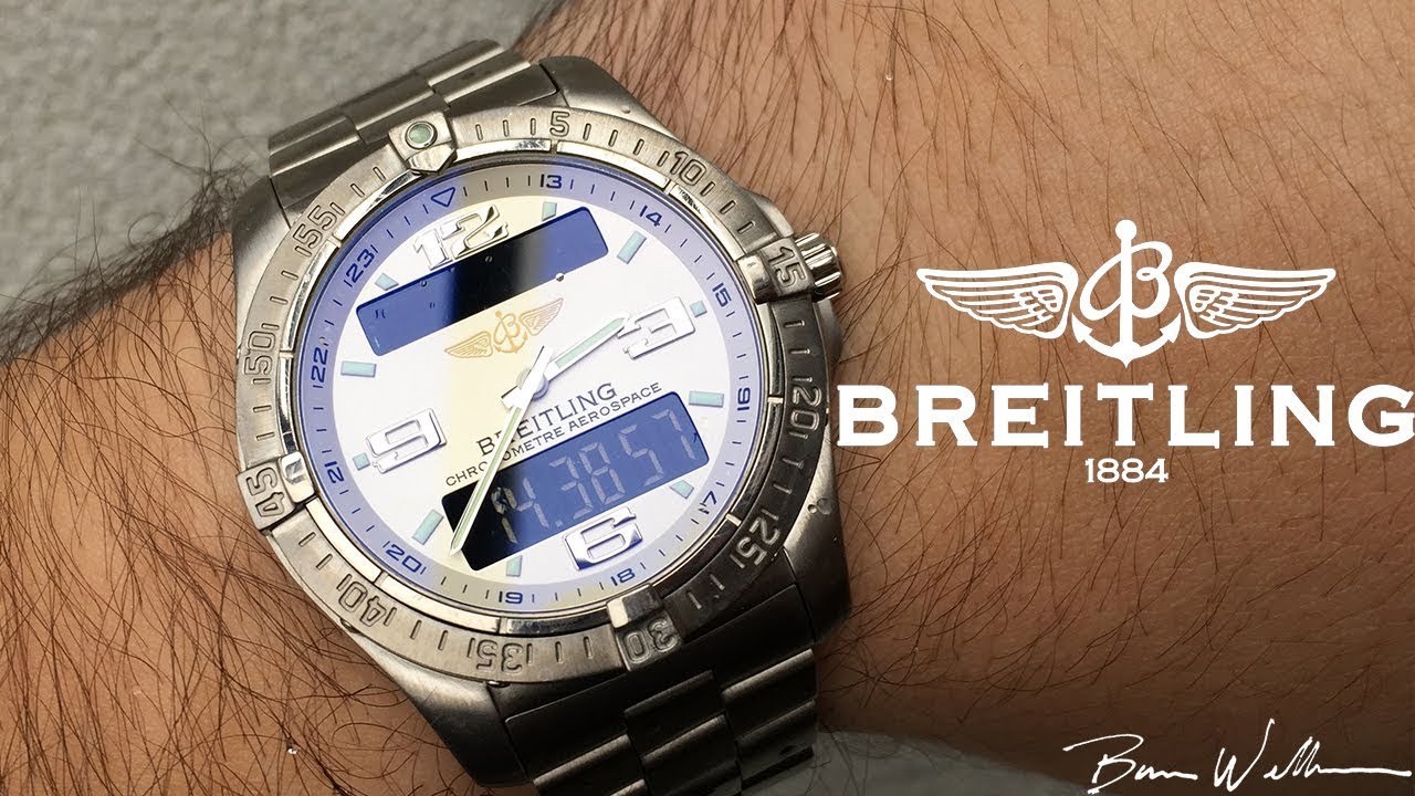 Breitling Aerospace E79362 — модные часы на данный момент