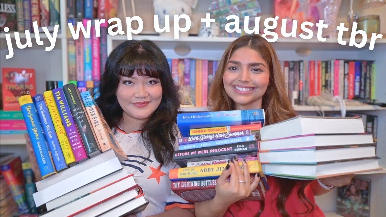 books we read in july + august hopefuls 📖☀️