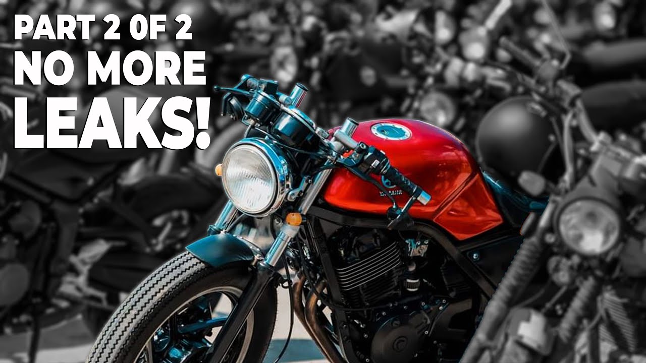 EP.17 PART 2 RESEALED AND NO MORE LEAKS | '86 YAMAHA SRX400 'CAFERCAER BUILD'