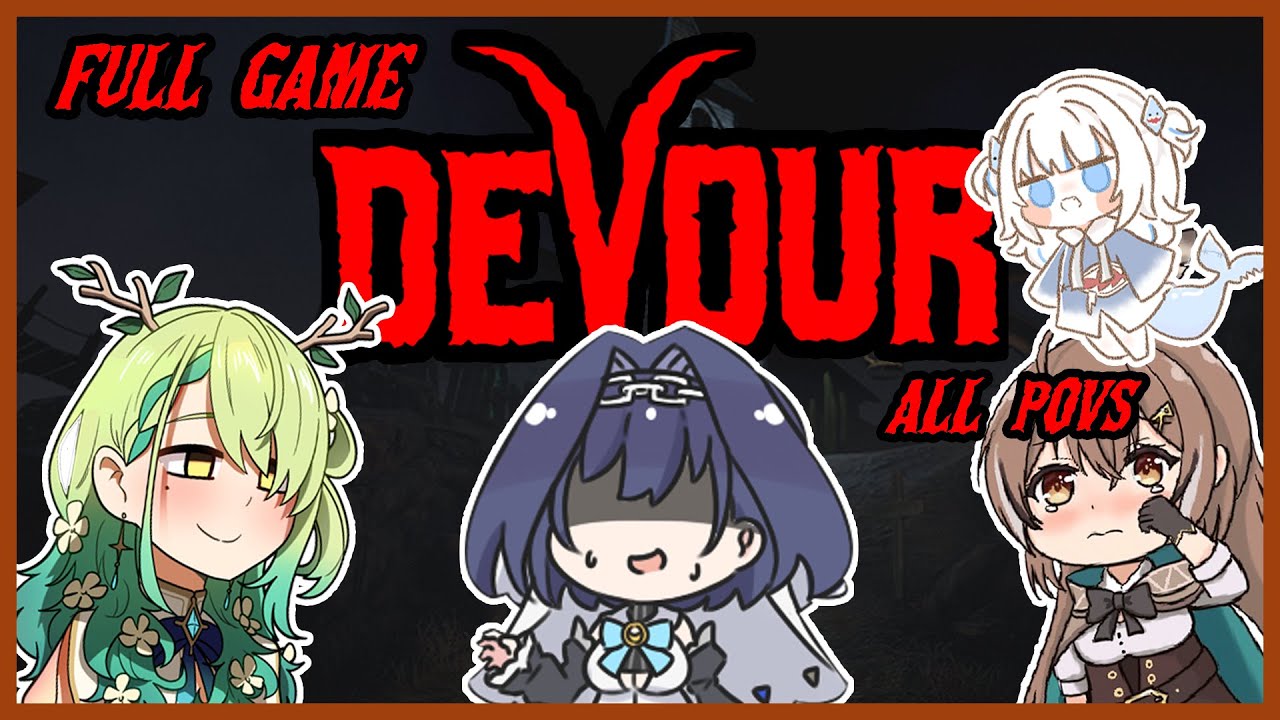 The Lost Gwaks || DEVOUR【Full Game ALL POVs】