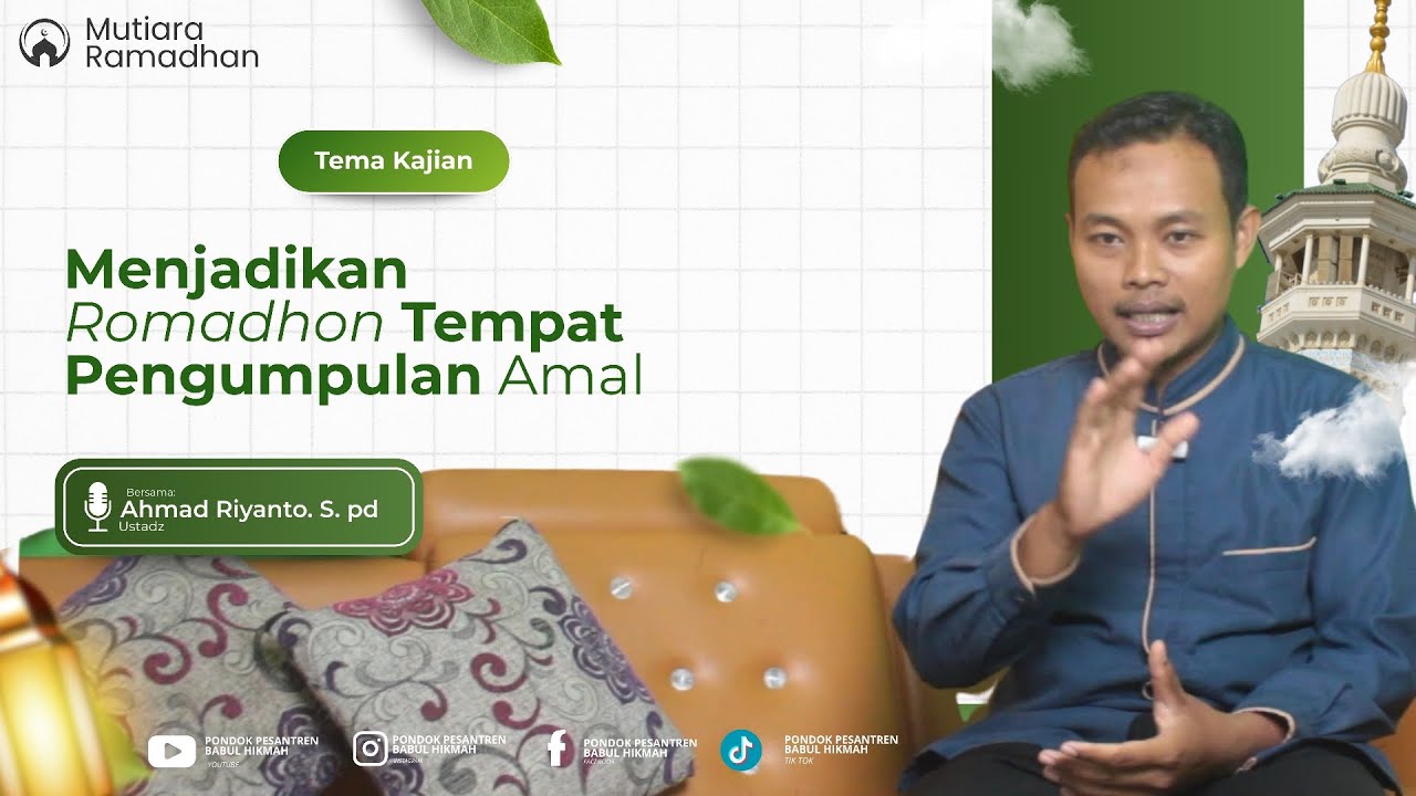 Mutiara Ramadhan bersama ustadz Riyanto