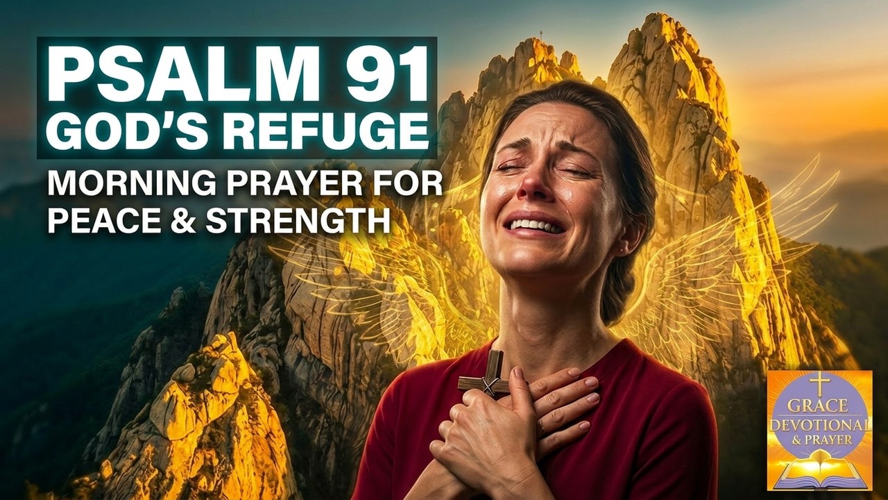 Morning Prayer for Peace and Strength | Psalm 91 God's Refuge
