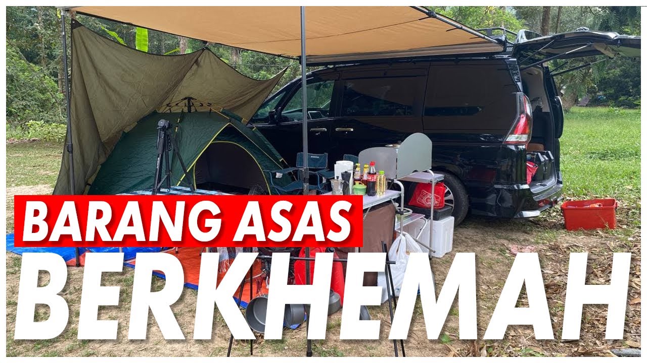 Barangan Asas Untuk Memulakan Perkhemahan Di Hutan Bagi Yang Baru Pertama Kali | Tips
