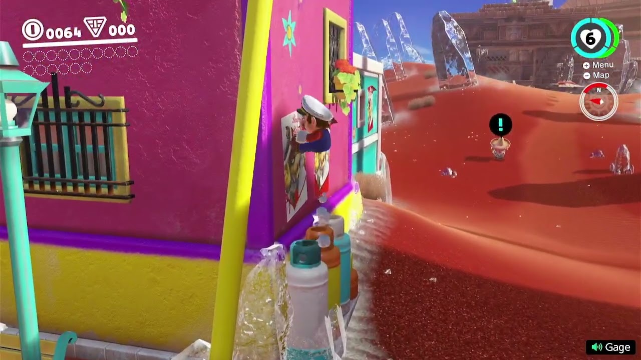 Mario Odyssey run 1 part 1