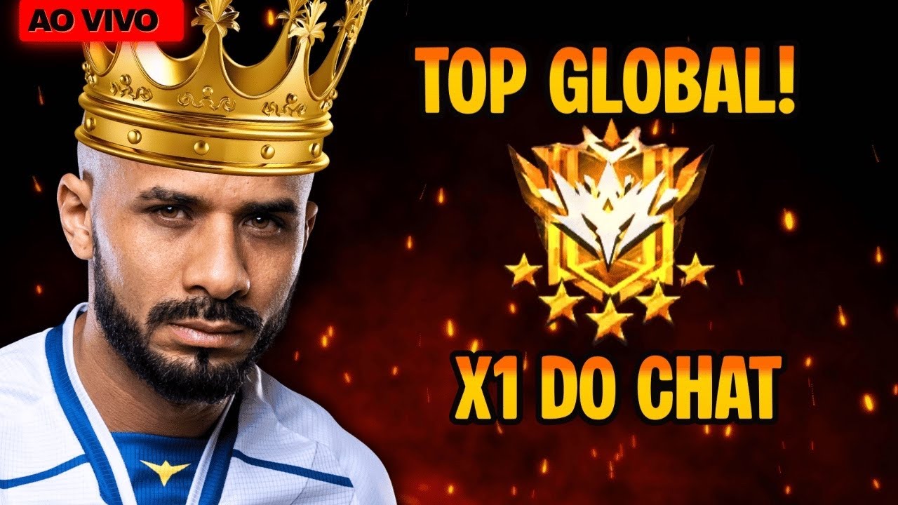 TOP GLOBAL 188 BOOYAH - X1 CHAT FREE FIRE