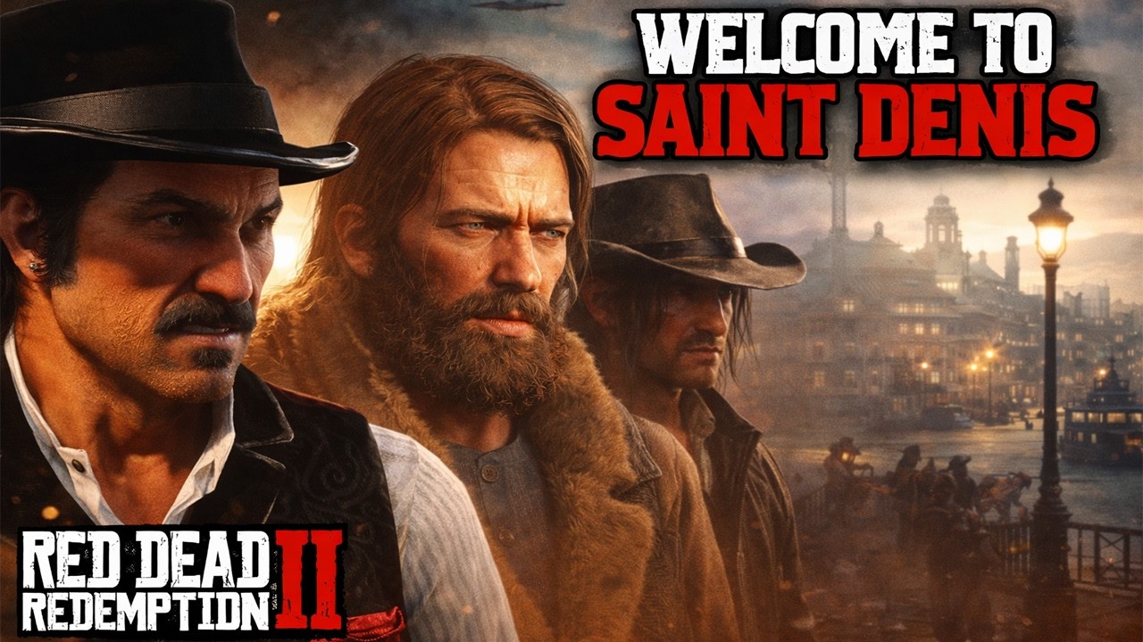 Arthur Morgan Enters Saint Denis for the First Time! | RDR2 #rdr2 #pcgaming #xbox#ps4#ps5 #gaming