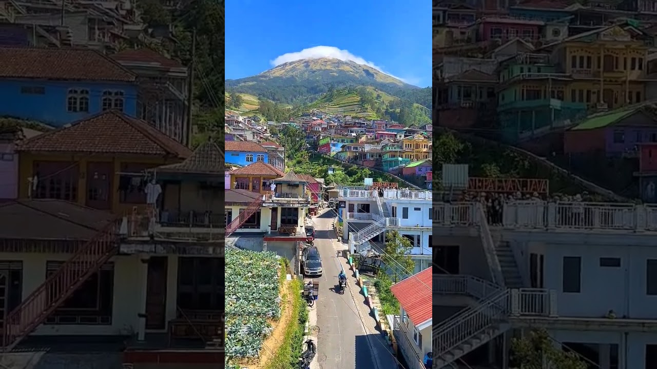 Desa Nepal Van Java Gunung Sumbing #desa #pedesaan #nepalvanjava #magelang #wisatamagelang