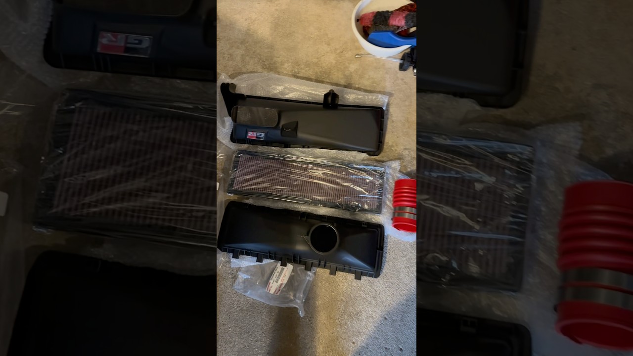 Installing the GR performance air intake system