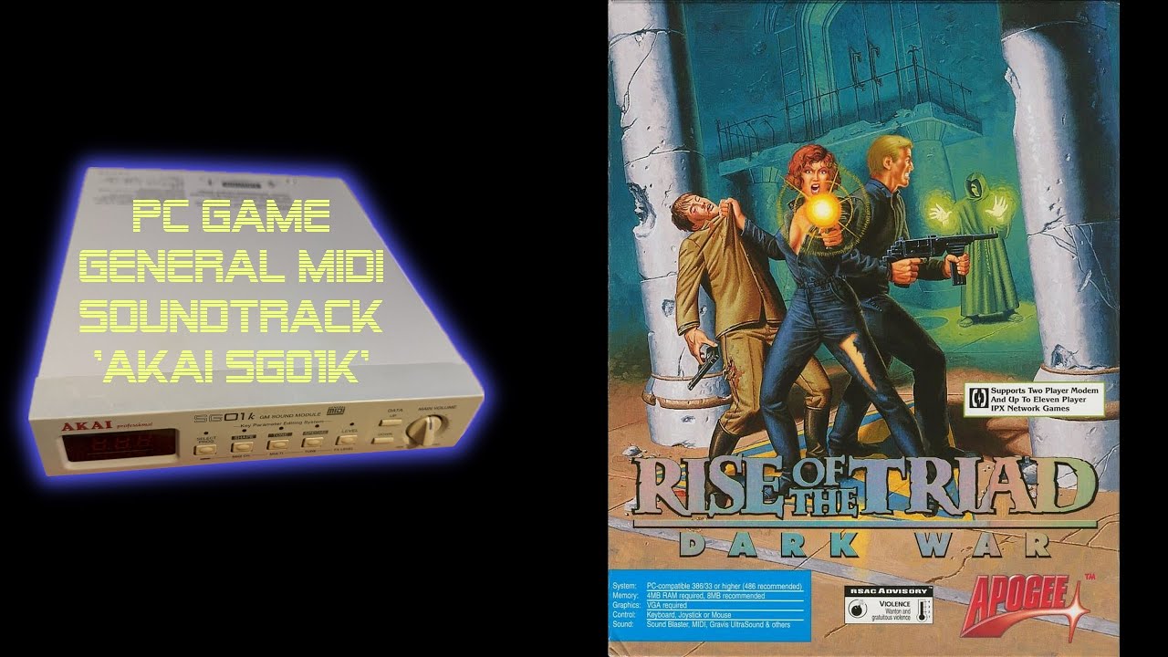 Rise of The Triad - Dark War (1994) - Akai SG01k - Soundtrack | OST
