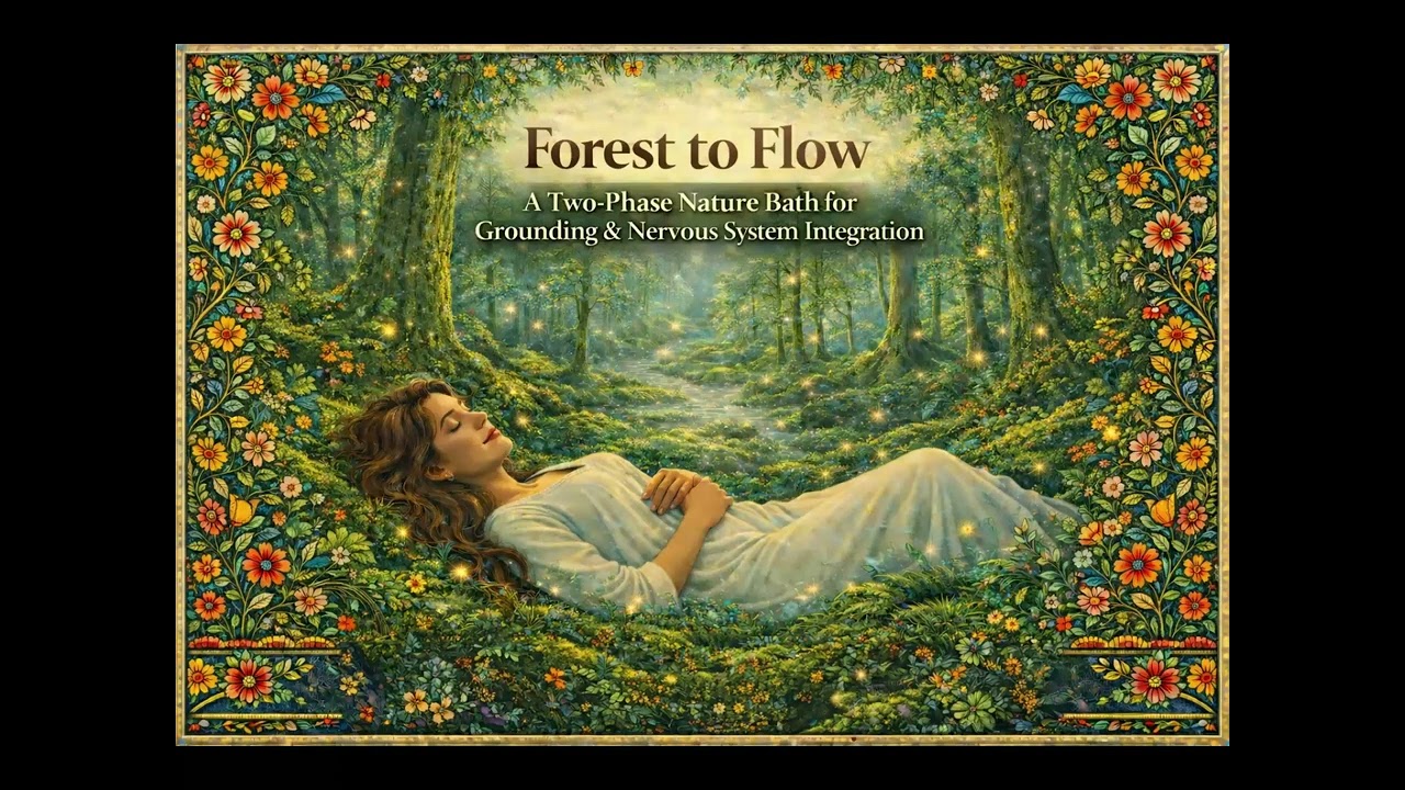 Forest to Flow | A Two-Phase Nature Bath for Grounding & Nervous System Integration