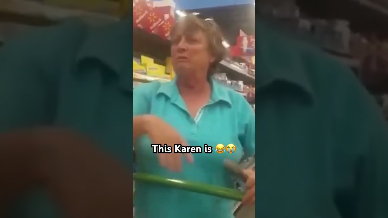Angry Karen at Walmart 😂 