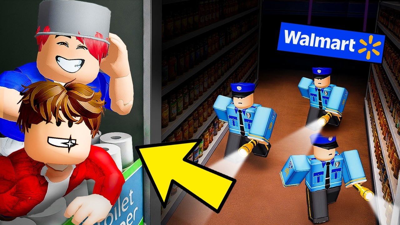 I Secretly Lived in a GROCERY STORE&hellip;