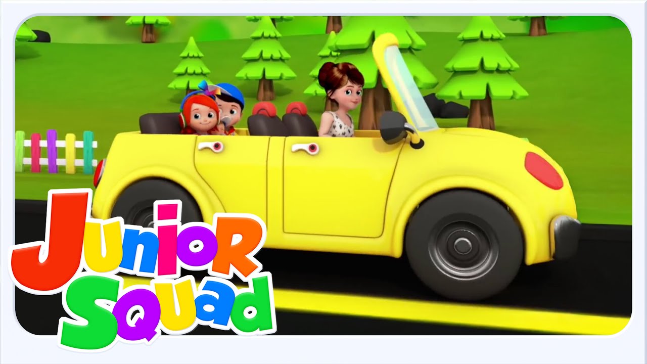 Conduciendo por la carretera 🚕 Compilación de Educativa rimas infantiles 🎶
