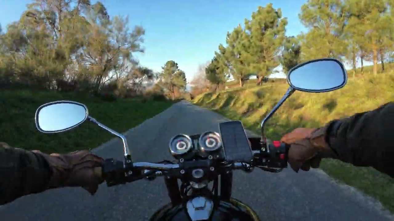 Benelli Imperiale 400 *POV* - A short ride around the 