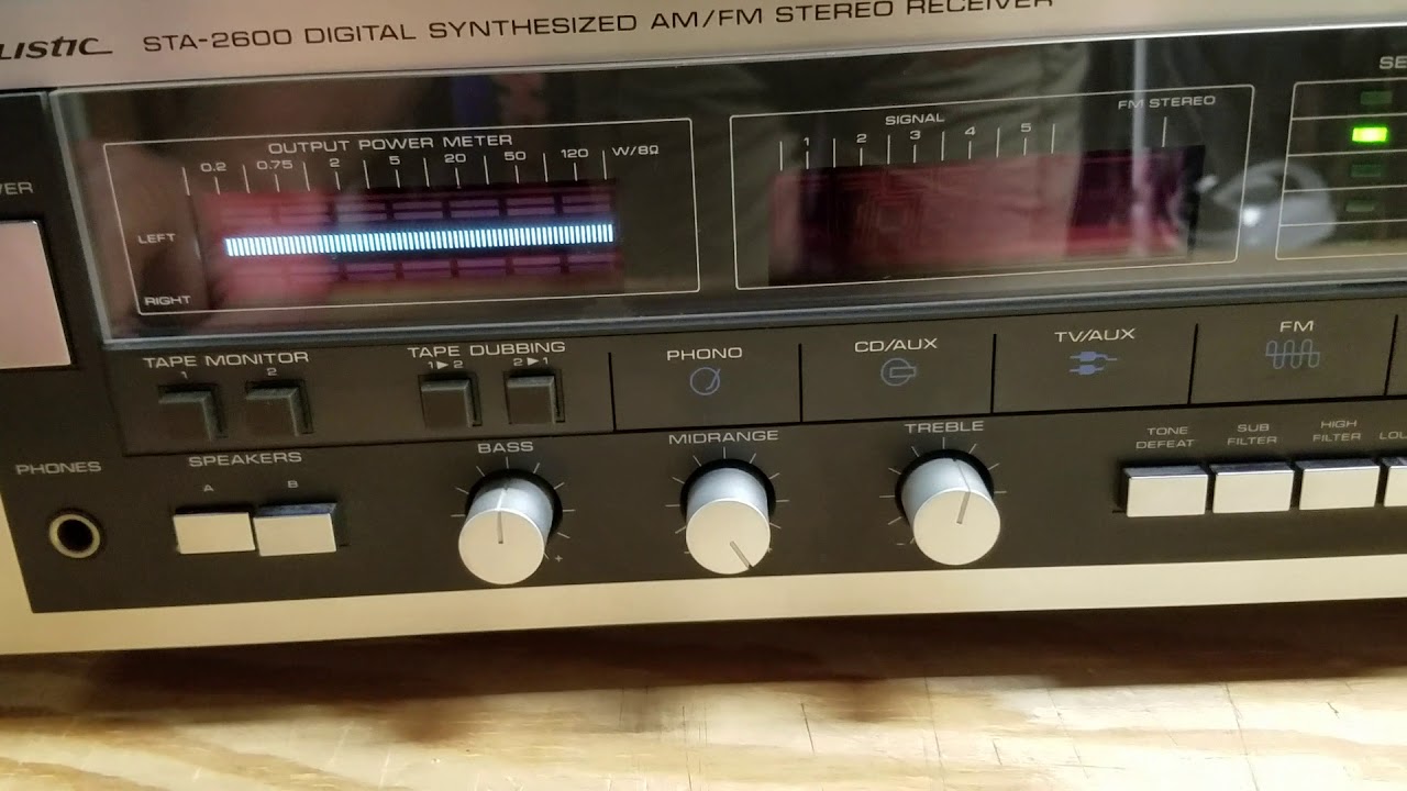 Realistic STA-2600 demo