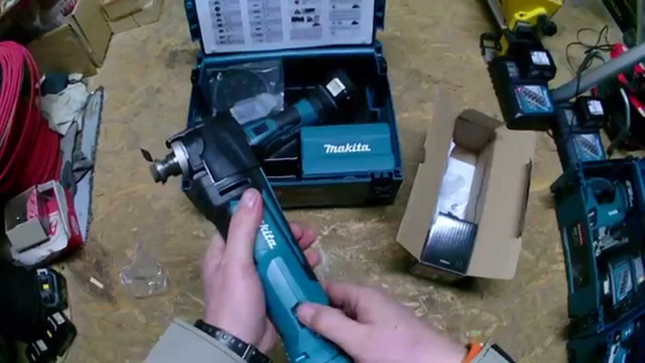 Akumulatorowe urządzenie wielofunkcyjne Makita DTM50 RFJX1 i DTM51/XMT03Z