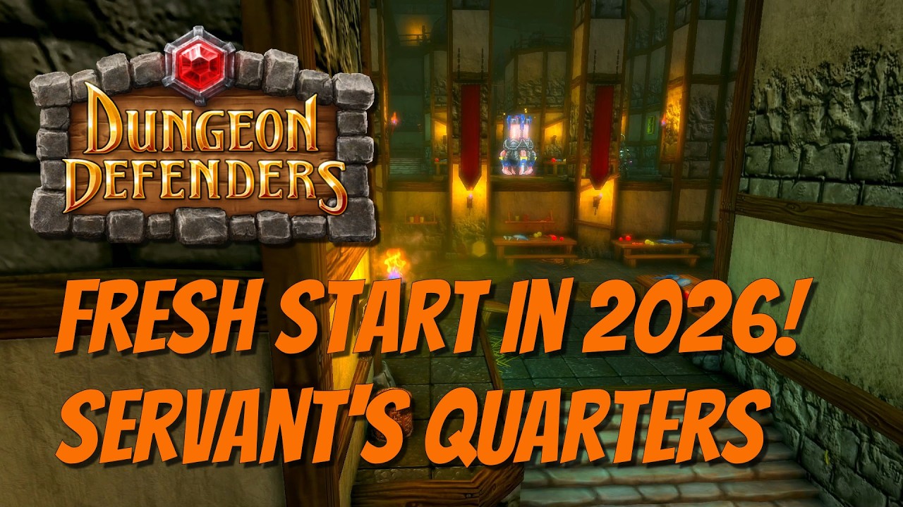 Dungeon Defenders: Новое начало! Покои прислуги: Сложный/Хардкорный режим!
