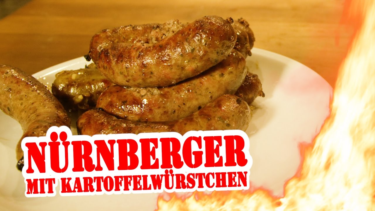 Nürberger-Würstchen & Kartoffel-Würstchen - BBQ Grill Rezept Video - Die Grillshow 232b