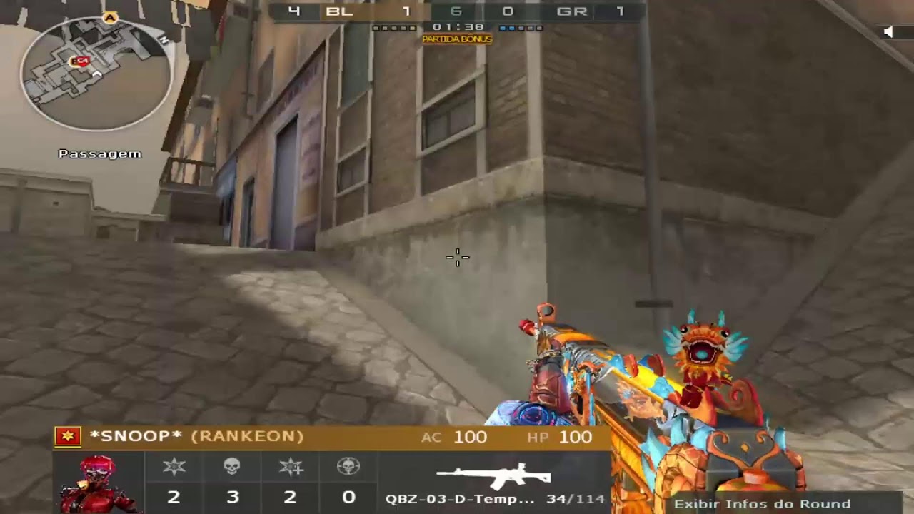 Aposentado on Crossfire Ao vivo , dm + Rankds !!