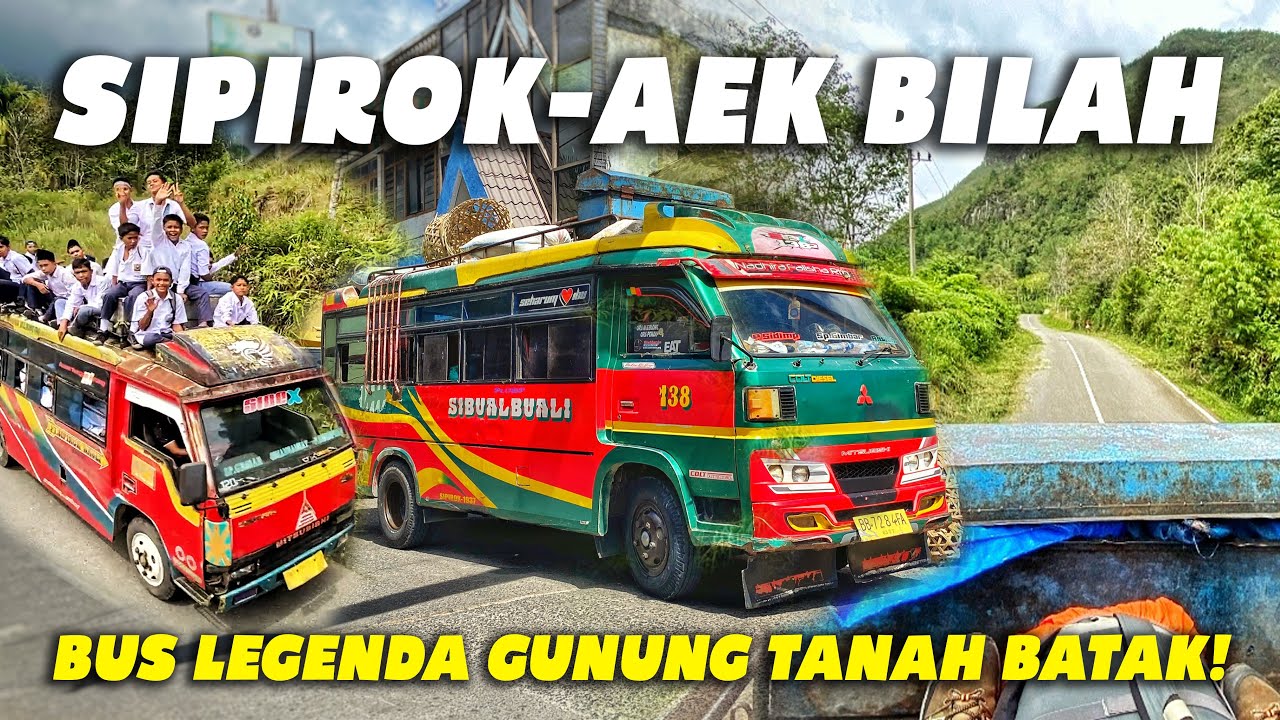 Pengalaman Mendebarkan Naik Bus Masuk Hutan Belantara! Trip Nenek Moyangnya Bus, SIBUAL BUALI Part 1