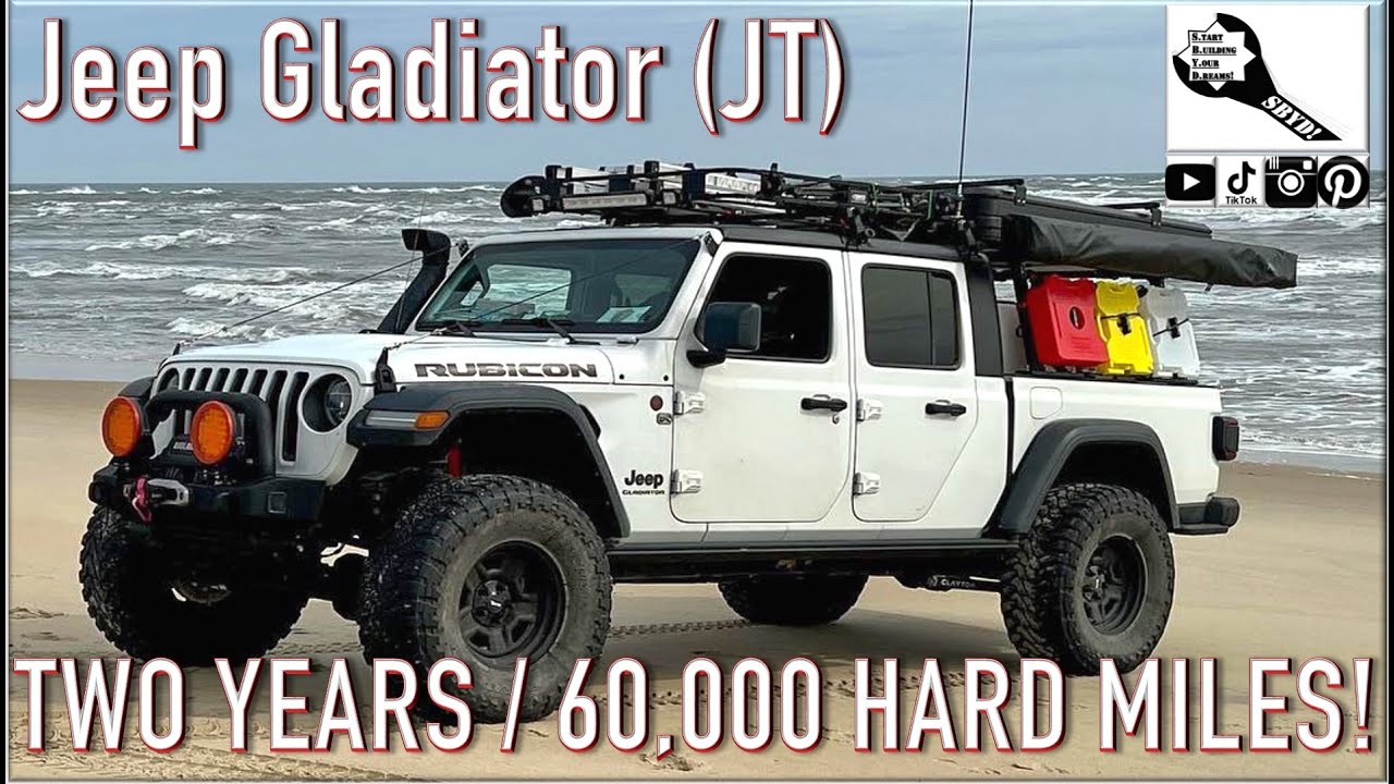Watch Before You Buy! Jeep Gladiator Review! 2 Years 60,000 Hard Miles! It's a Manual Rubicon!