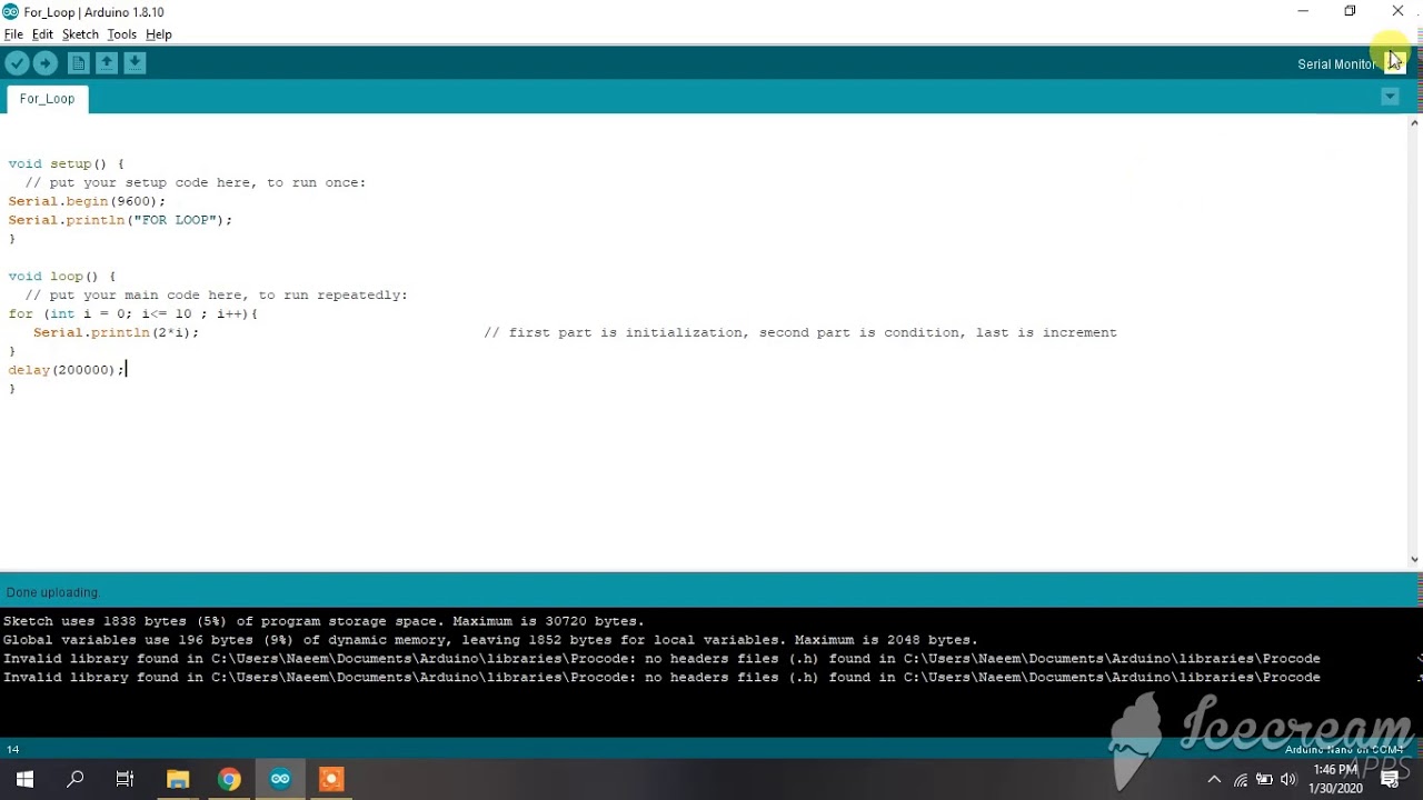 Arduino Tutorials| For loop