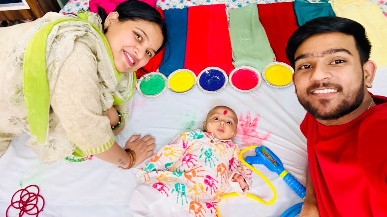 Choti holi or gangaur shopping //happy holi @katariavlogsandrecipes3464 