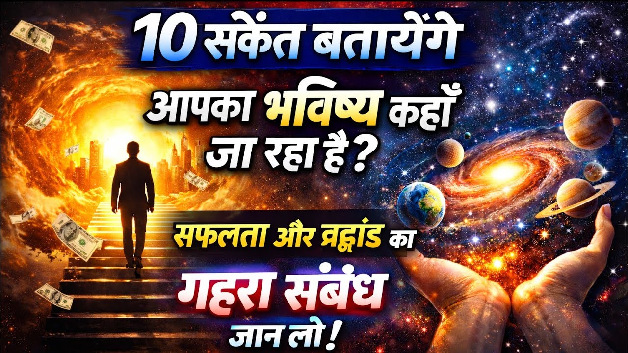 यूनिवर्स के 10 संकेत बताएंगे आप भविष्य में सही या गलत दिशा में जा रहे हो। Universe magic video 