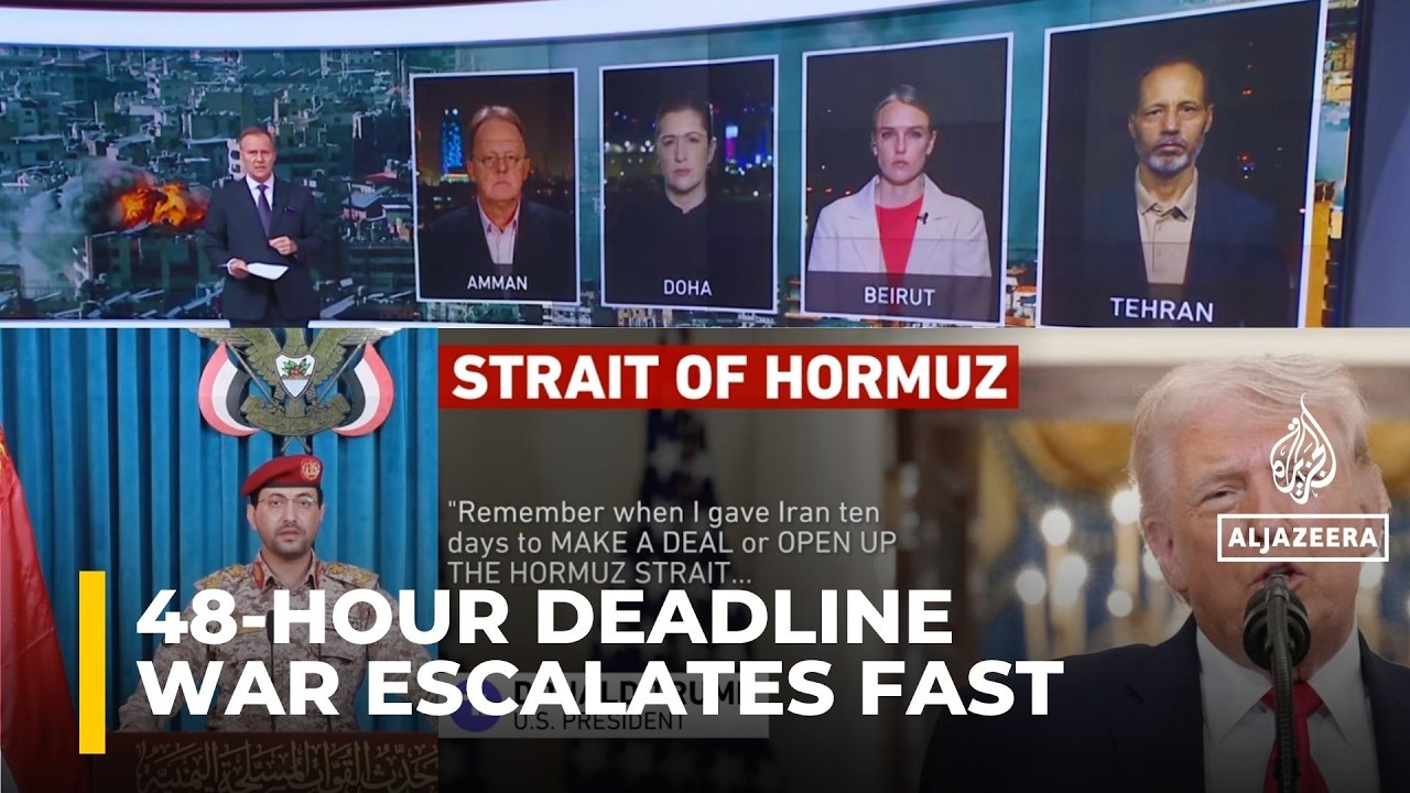 Latest update: 'All hell will rain down': Trump threatens Iran over Hormuz crisis