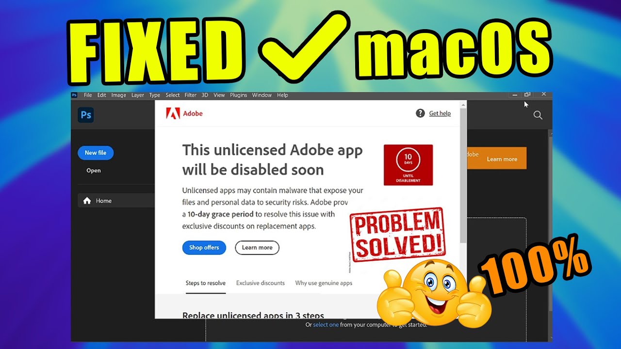 Proven Fixes for Expired and Unlicensed Adobe App Errors On MacOS (2024 Guide)
