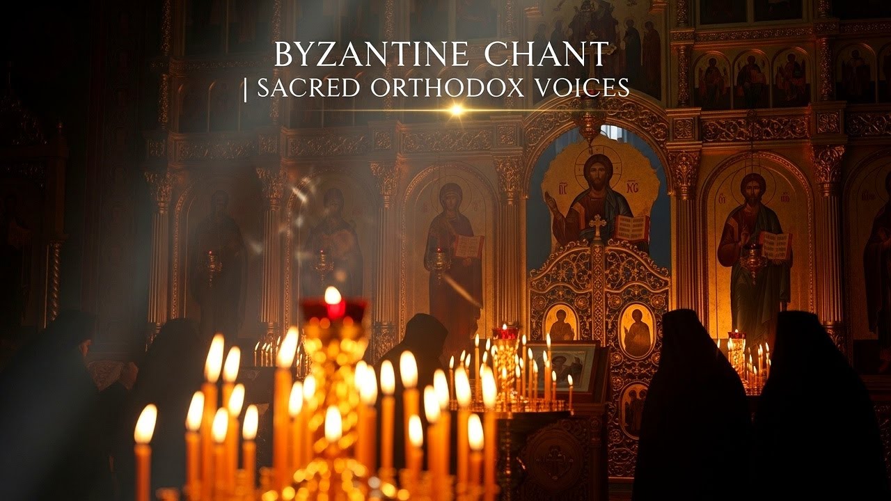 Sacred Orthodox Byzantine Night Chants for Nighttime Prayer Healing | Calm Restful Sleep