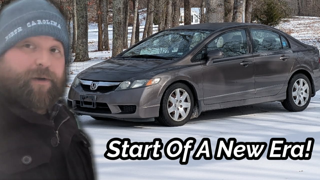 Развозка заказов через DoorDash на 15-летней Honda Civic.