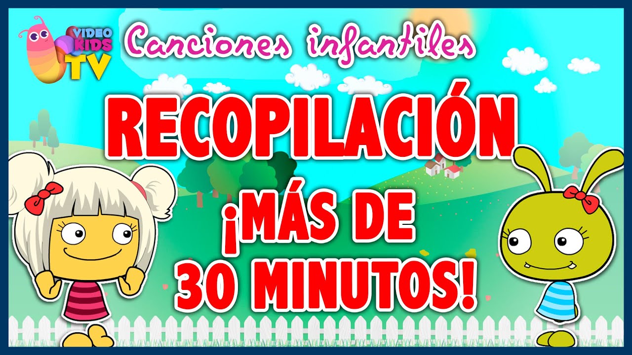 ♫♪UNA HORA DE CANCIONES INFANTILES ♫♪ con dibujos animados