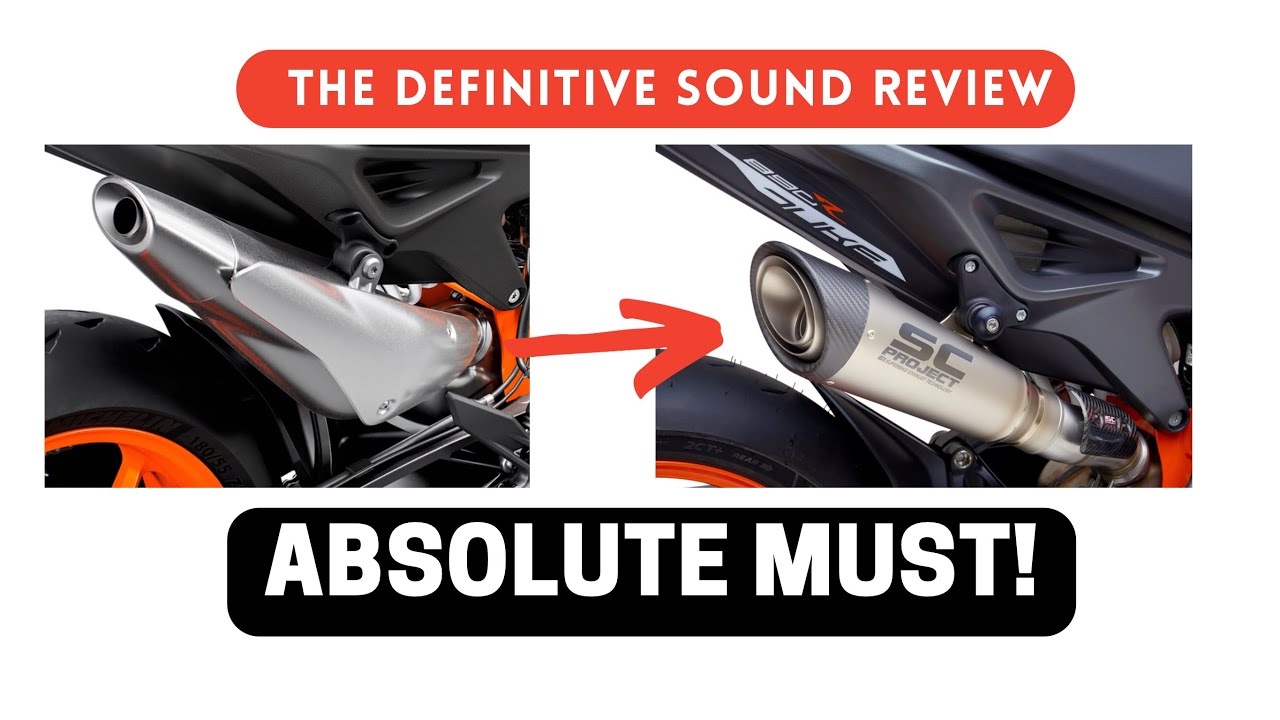 Your KTM Duke is Incomplete Without an Exhaust Mod - 890 Duke R SC Project S1 Install and Review