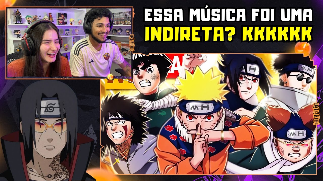 Apenas uma live | Tropa da Folha 🍃 | TrapGang #1 | Mhrap (Naruto)