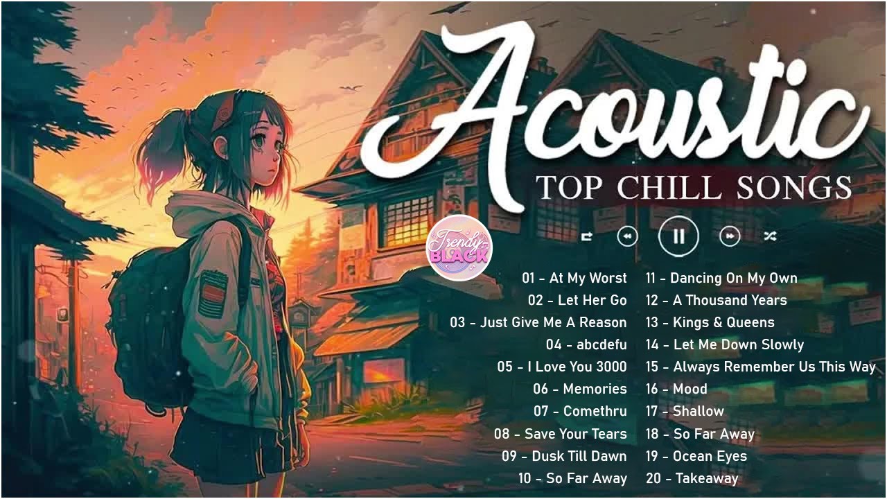 Soft English Acoustic Love Songs Cover Playlist 2023 ❤️ Soft Acoustic Cover Of Popular Love Songs