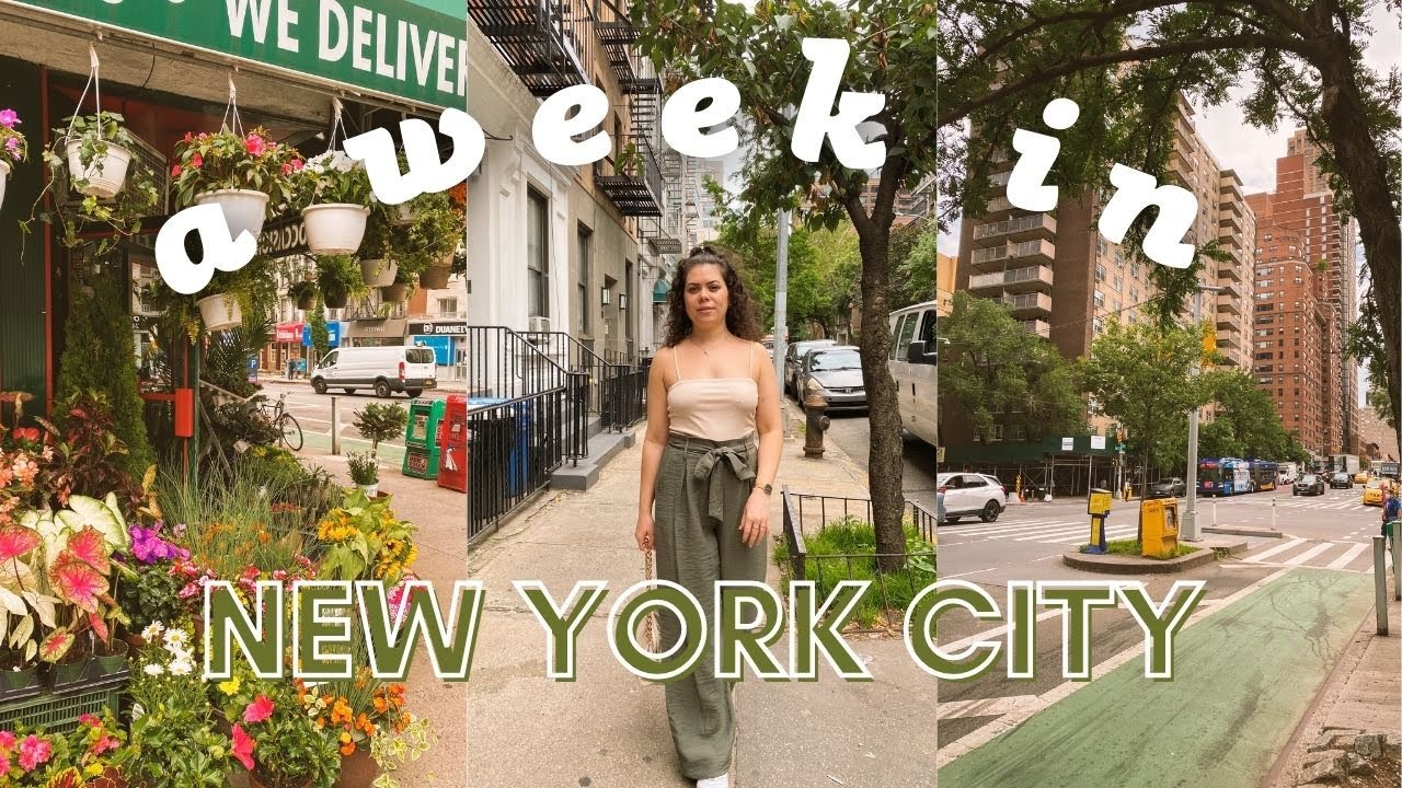 A week in life in NEW YORK CITY - vlog