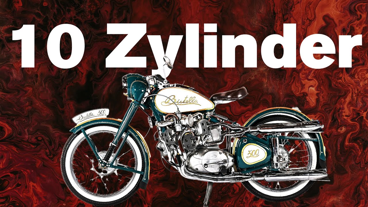 Motorrad mit 10 ZYLINDERN? Abgefahrener Eigenbau – Jawa 11 Custombike – Bistella 500 Sound