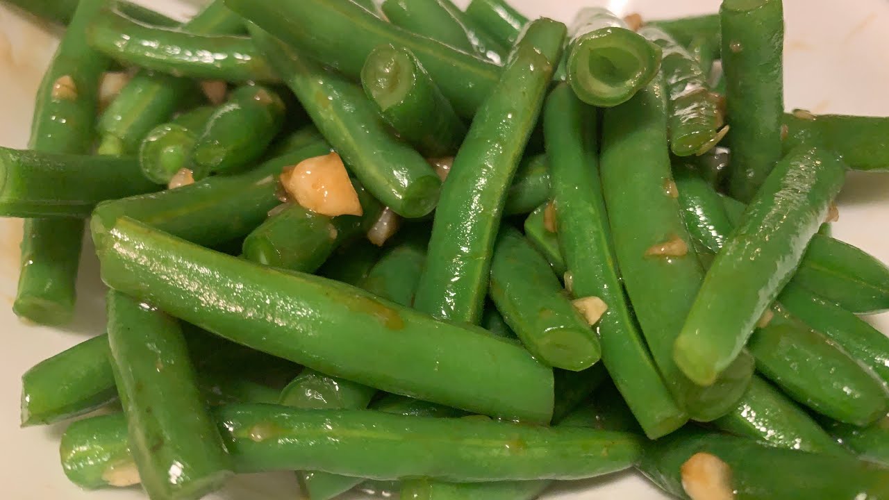 Easy Stir Fry Green Beans with Garlic Recipe