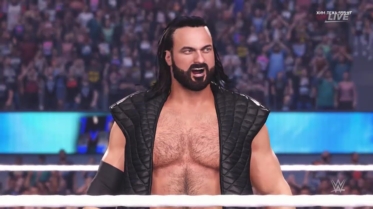 WWE2K25-Drew McIntyre vs Brock Lesnar l WWE Title Match