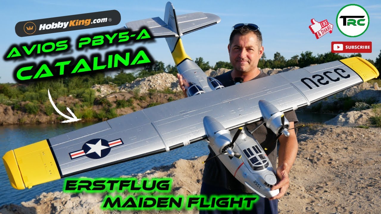 Erstflug am See mit der AVIOS PBY CATALINA von HobbyKing