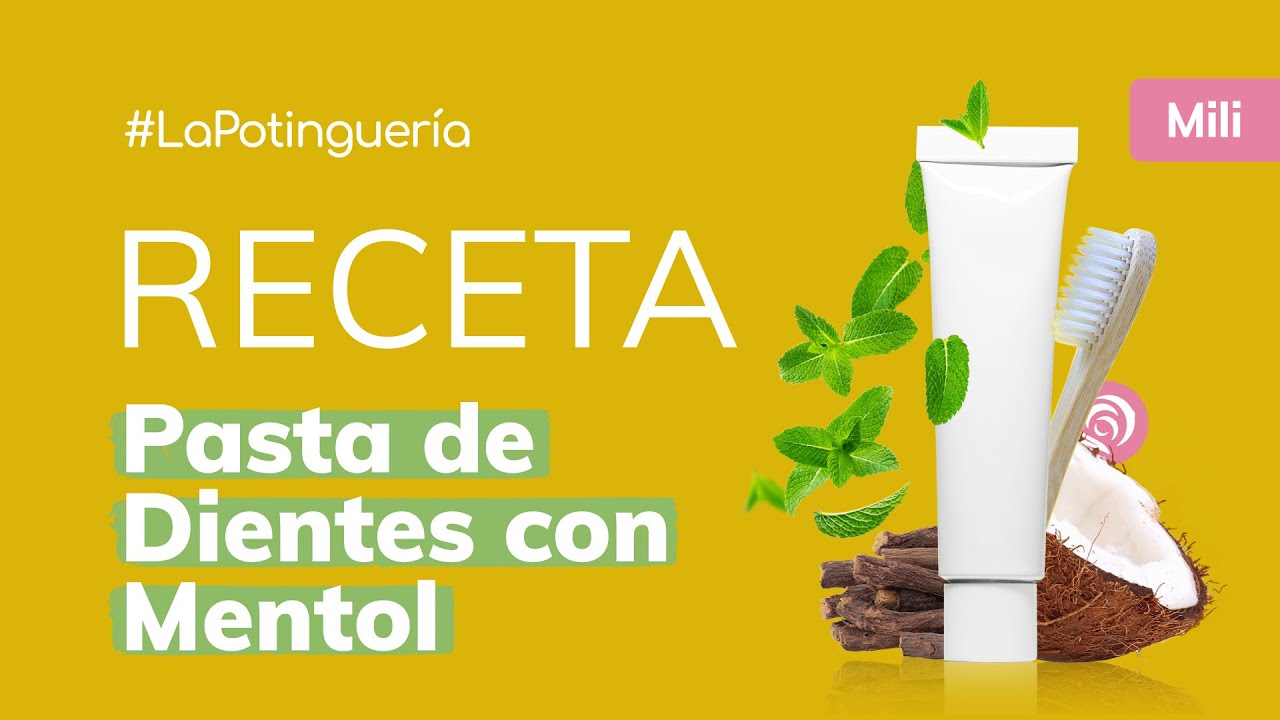 Cómo hacer Pasta de Dientes Casera con Mentol | Cosmética Casera y Natural - Jabonarium #LP