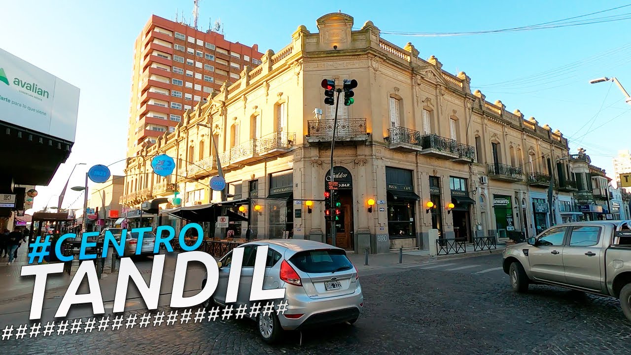 Recorrido TANDIL CENTRO I BUENOS AIRES I ARGENTINA I 4K Walking Tour VLOG