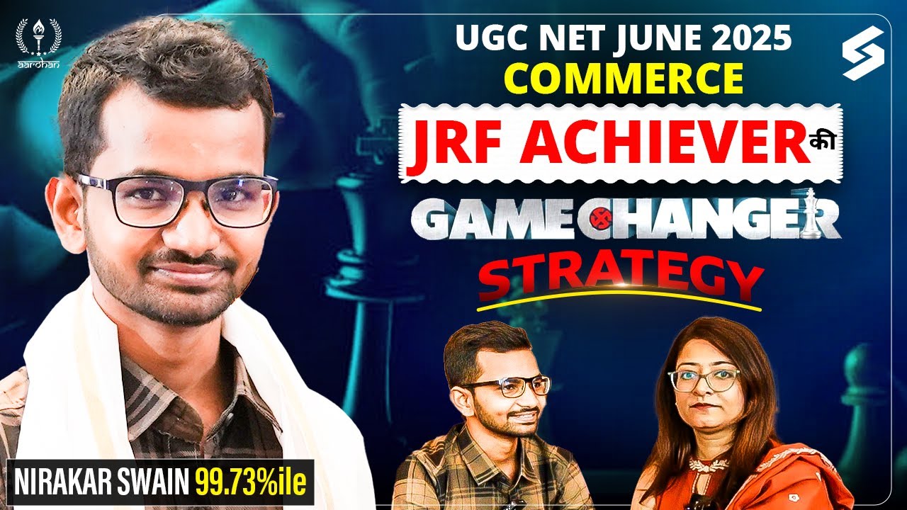 JRF Topper Interview With NIRAKAR SWAIN | UGC NET Commerce Topper Interview By Bushra Mam